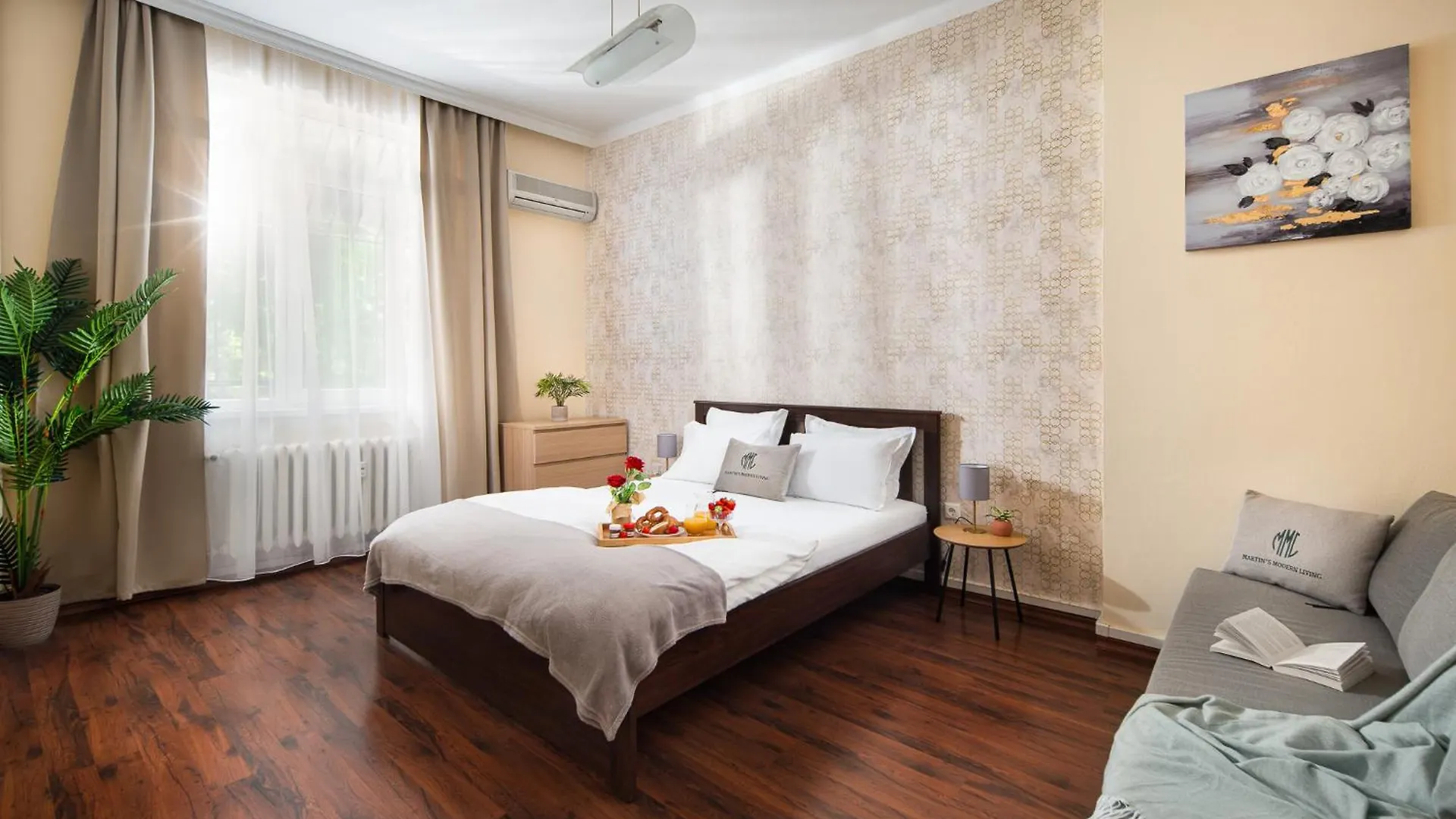 Apartman Spacious Home W Terrace & 3 Acs Szófia Bulgária